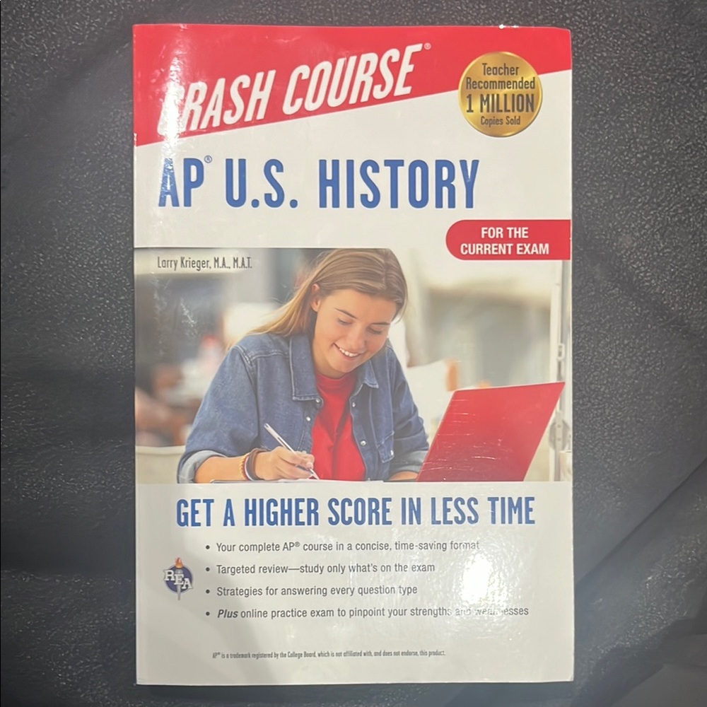 Crash Course AP U.S. History Book